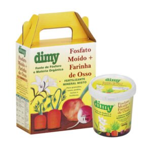 Fertilizante Dimy Fosfato Moído + Farinha De Osso 500g