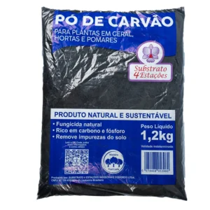 Substrato Pó de Carvão para Plantas 1,2KG - 4 Estações