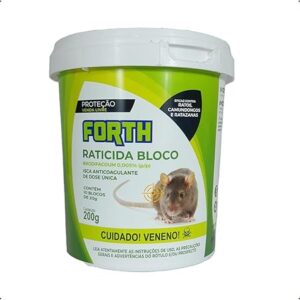 Raticida Forth Bloco 200g