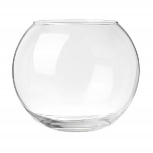 Vaso de Vidro Aquário 25x16