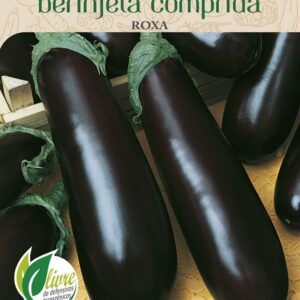 Sementes de Berinjela Comprida Roxa 400mg