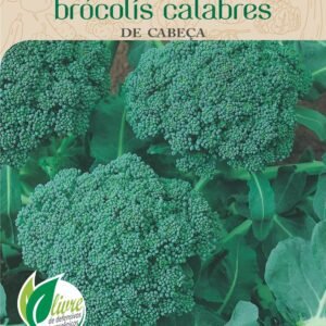 Sementes de Brócolis Calabres de Cabeça 500mg