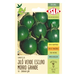 Sementes de Jiló Verde Escuro Morro Grande 250mg