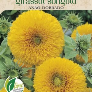 Sementes de Girassol Sungold 800mg