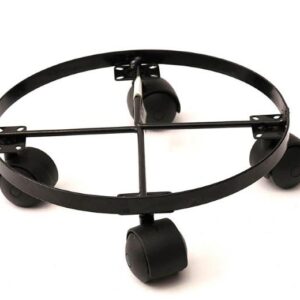 RODIZIO CHAPA PRETO REGAPLAN 30CM /60KG
