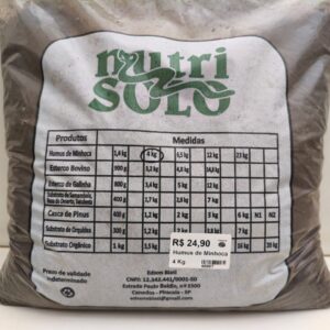 Humus de Minhoca 4kg-Nutrisolo