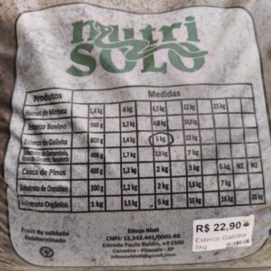 Esterco de Galinha 5kg-Nutrisolo