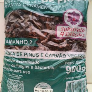 Substrato de Orquídea 900g tamanho dois-4 Estações
